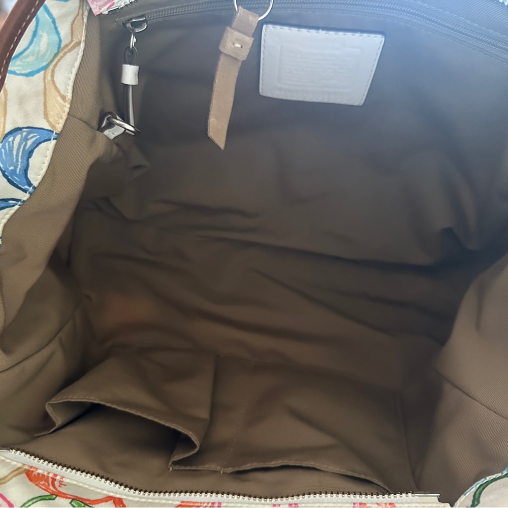 Coach Multicolor Patchwork Tote - Picture 3 of 3